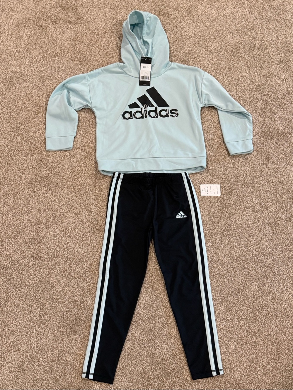 Adidas Hoodie and Leggings Set